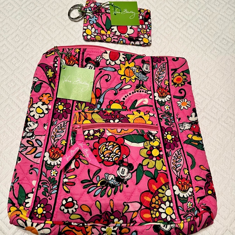 Disney - Vera Bradley Hipster & Zip ID set